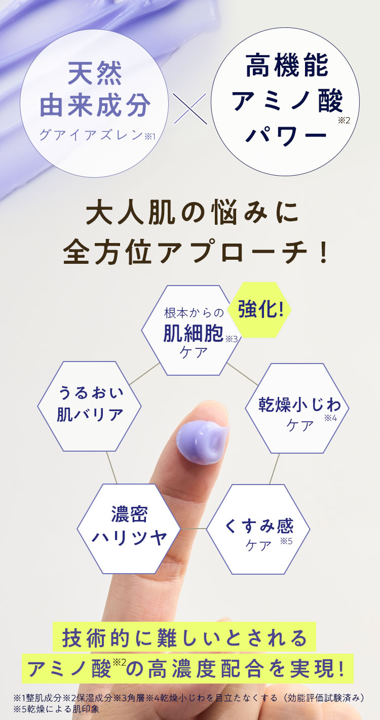 美容アミノ酸がたっぷり