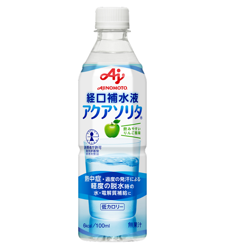 「アクアソリタ」５００ｍｌペットボトル２４本入り箱