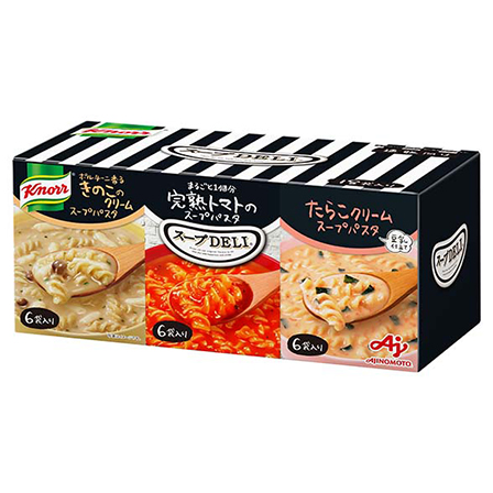 クノール®スープDELI®」トマト／きのこ／たらこ| 食品 | 味の素