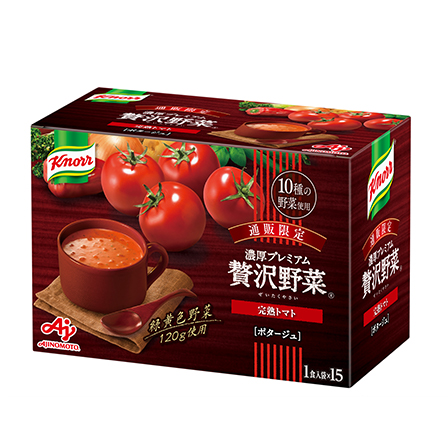 クノール®贅沢野菜®」完熟トマト | KnorrR クノール | 食品 | 味の素