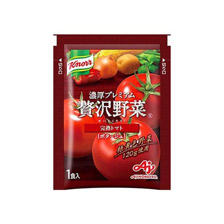 クノール®贅沢野菜®」完熟トマト | KnorrR クノール | 食品 | 味の素