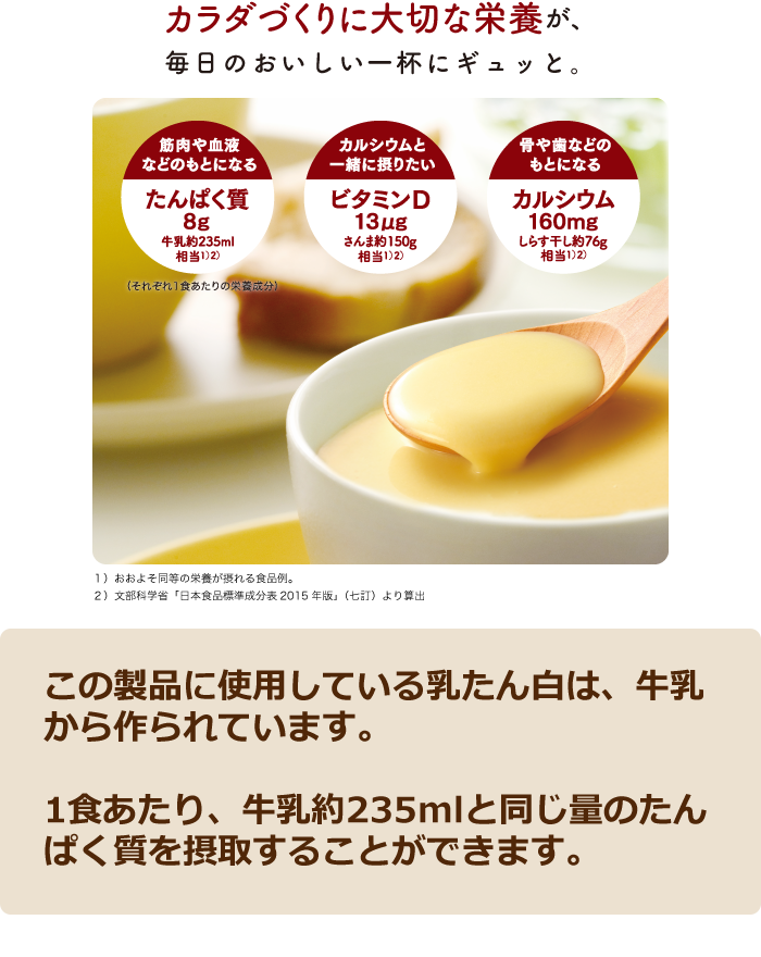 クノール®」たんぱく質がしっかり摂れるスープ コーンクリーム 15本