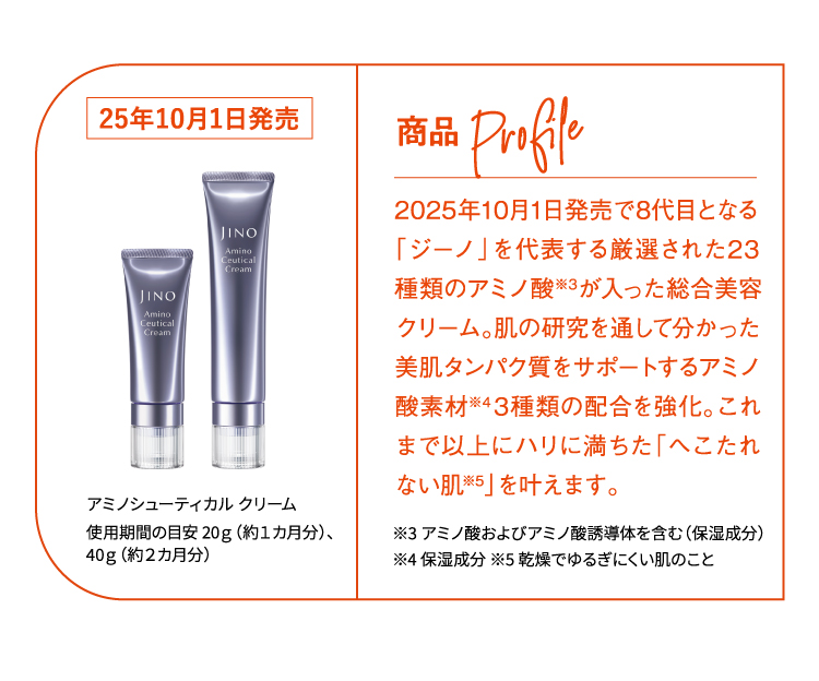 味の素ダイレクト（株） - 読みもの - 「アミノシューティカル クリーム」